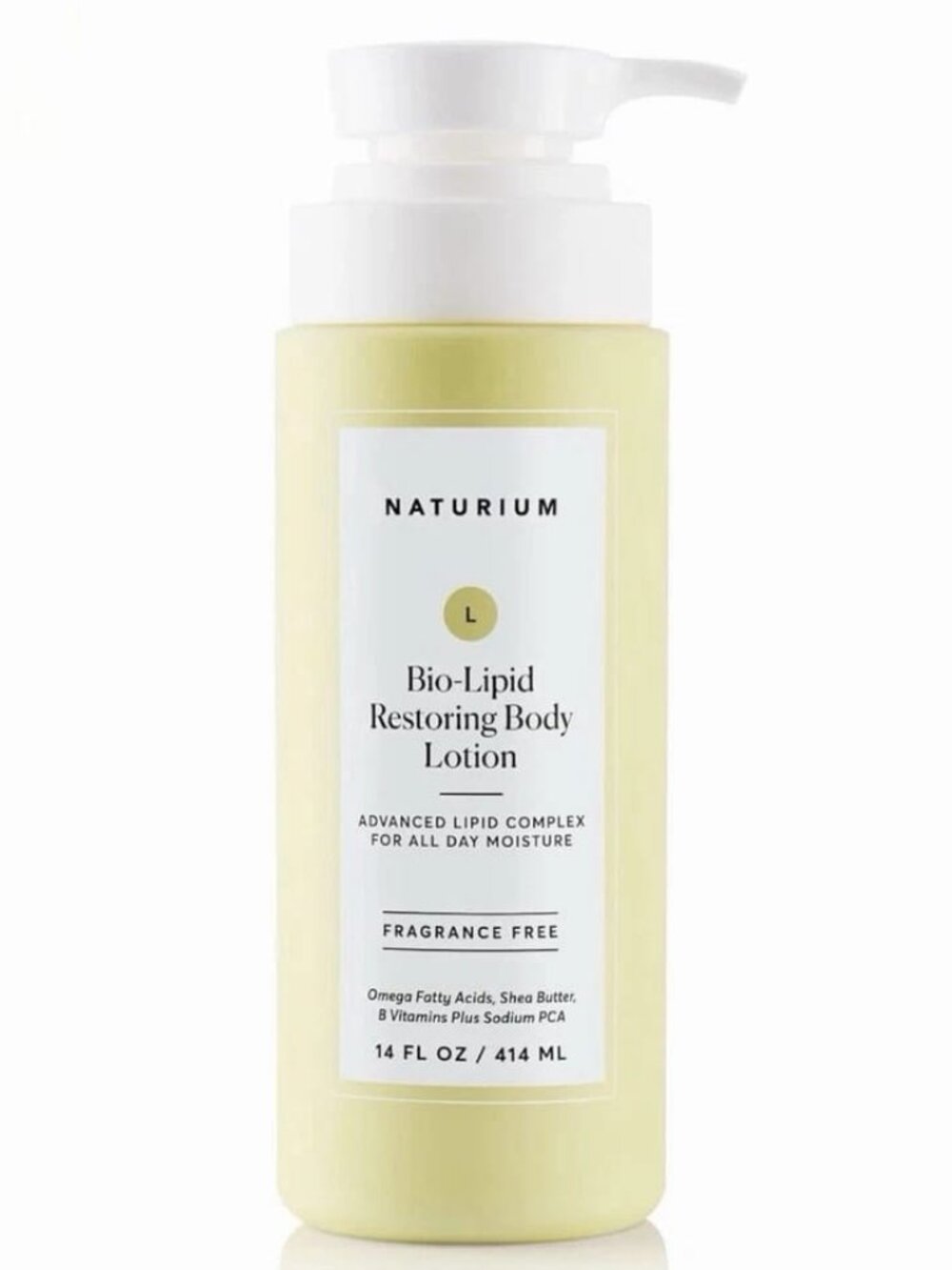 Naturium Bio-Lipid Restoring Moisturizing Body Lotion with Shea Butter, Fragr...